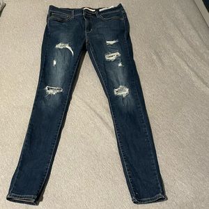 Levi's Women's 710 Super Skinny Jeans - Distressed, Like New